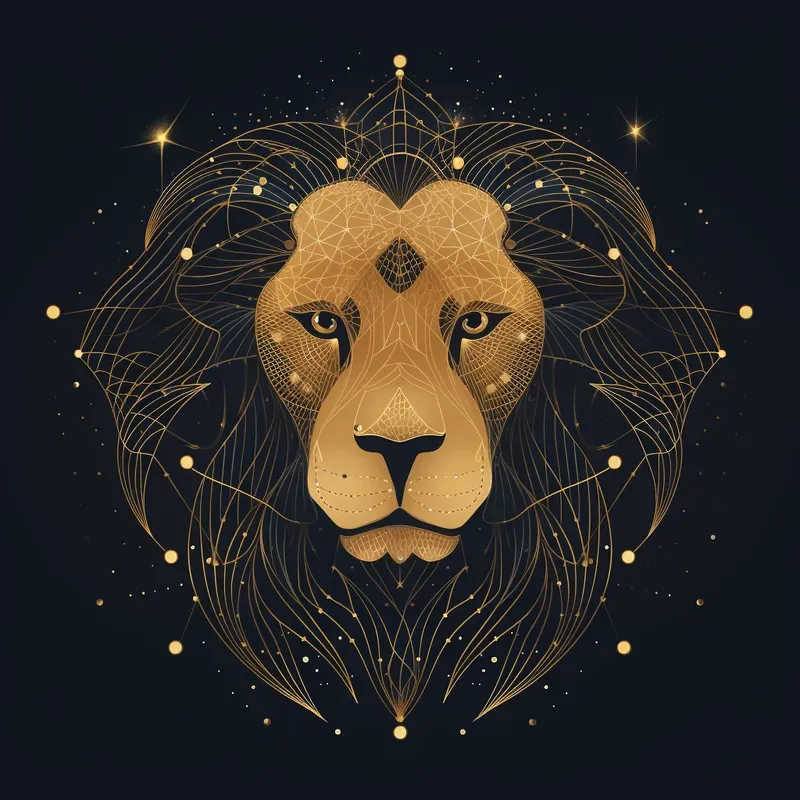 3D Star Geometry Art