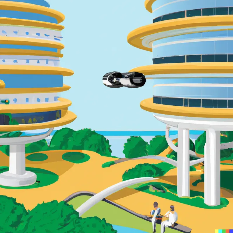 Futuristic Utopia Buildings