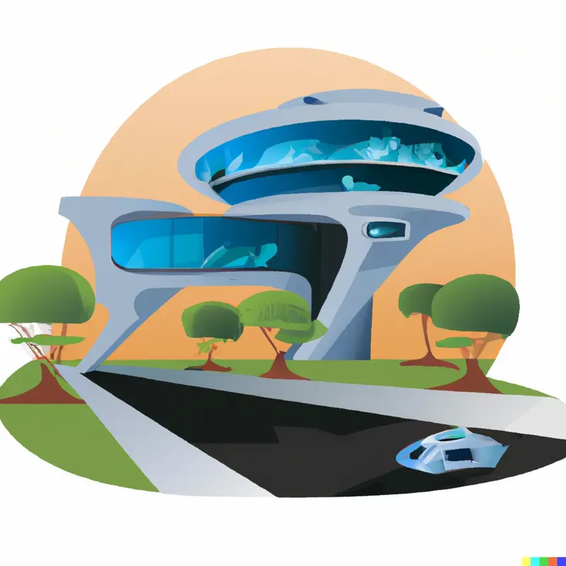 Futuristic Utopia Buildings