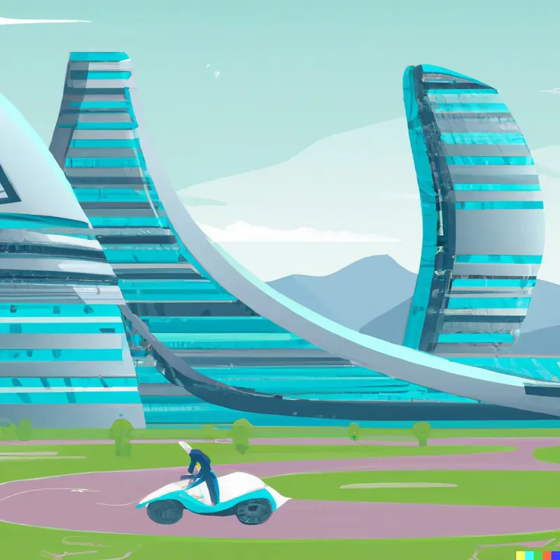 Futuristic Utopia Buildings