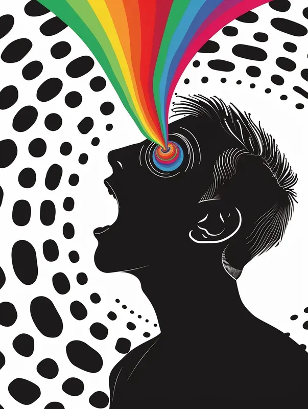 Prism Burst Silhouettes