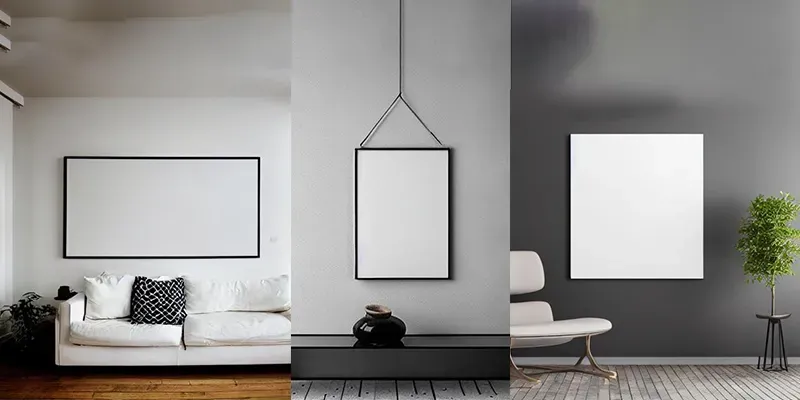 Wall Mockups Or Templates generated by undefined