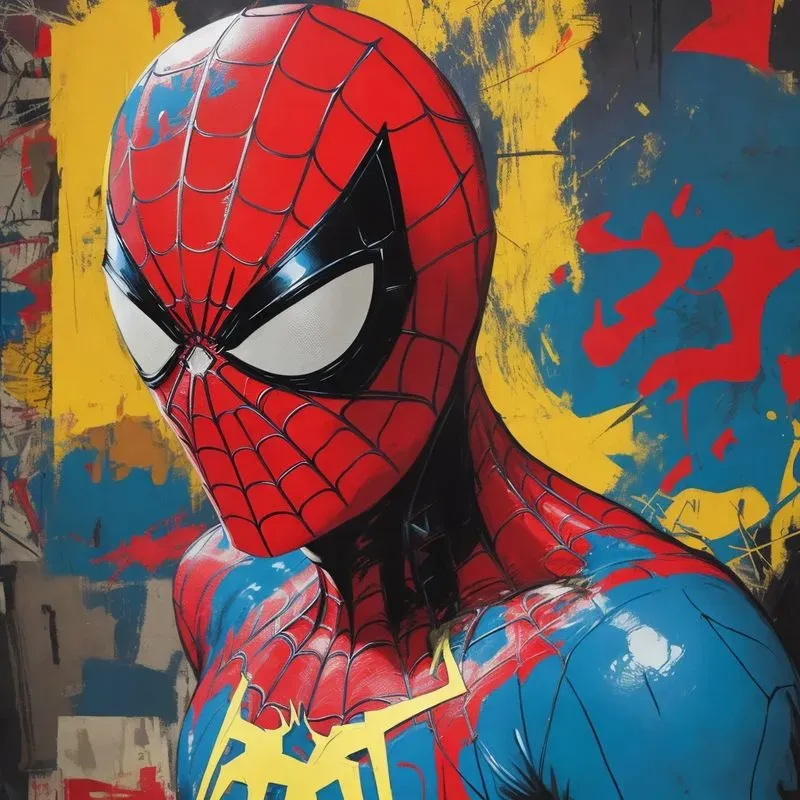 Marvel Characters Vivid And Basquiat
