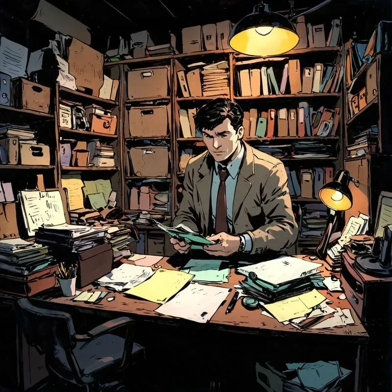 Comic Film Noir 90s