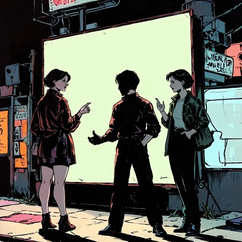 Comic Film Noir 90s