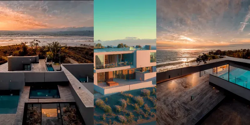 Modern Beach Villas generated by undefined