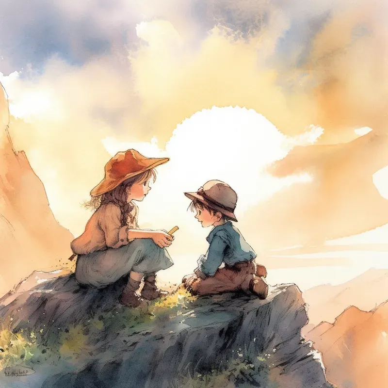 Watercolor Kids Book Illustrations