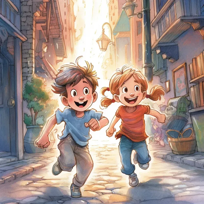 Watercolor Kids Book Illustrations