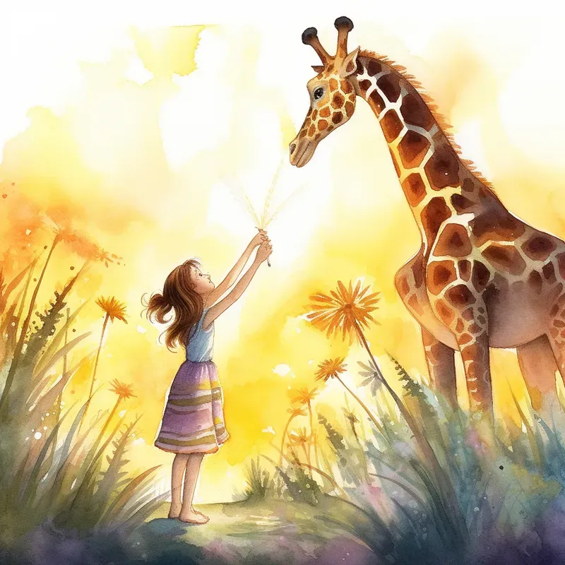 Watercolor Kids Book Illustrations