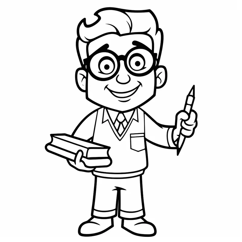 People Occupations Jobs Coloring Books