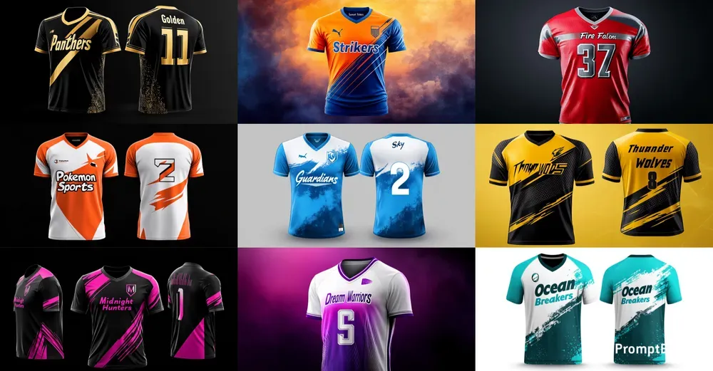 Jersey Mockups For Sports Players