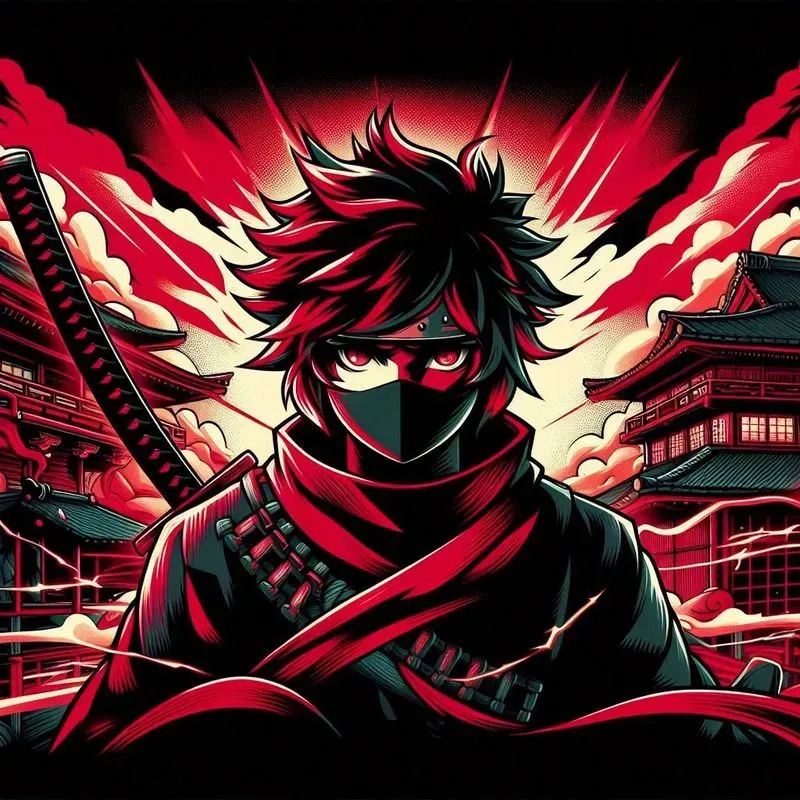 Vibrant Anime Style Art