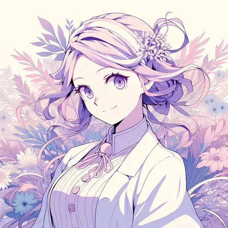 Vibrant Anime Style Art