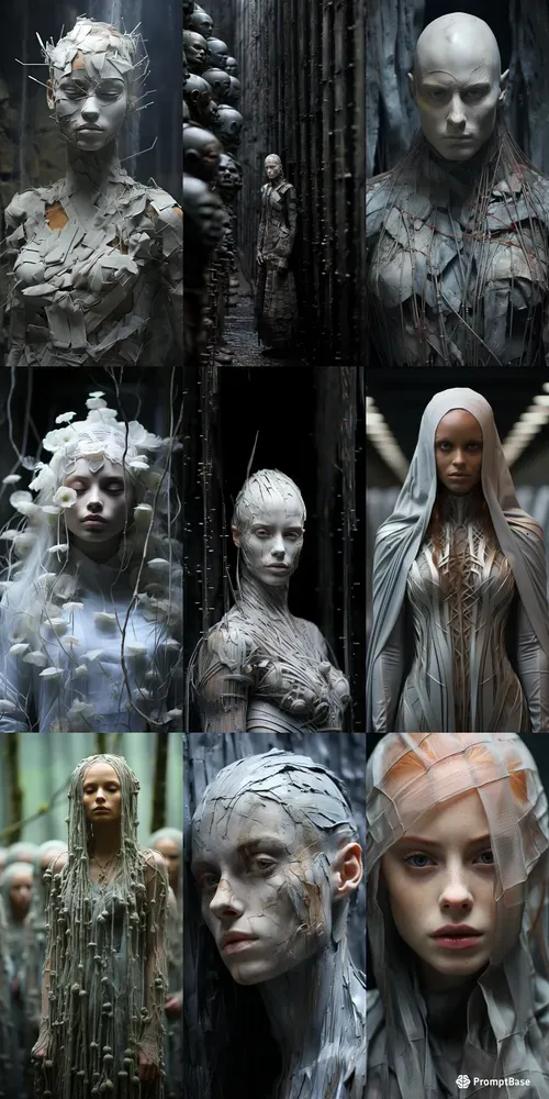 Ethereal Posthuman Photography