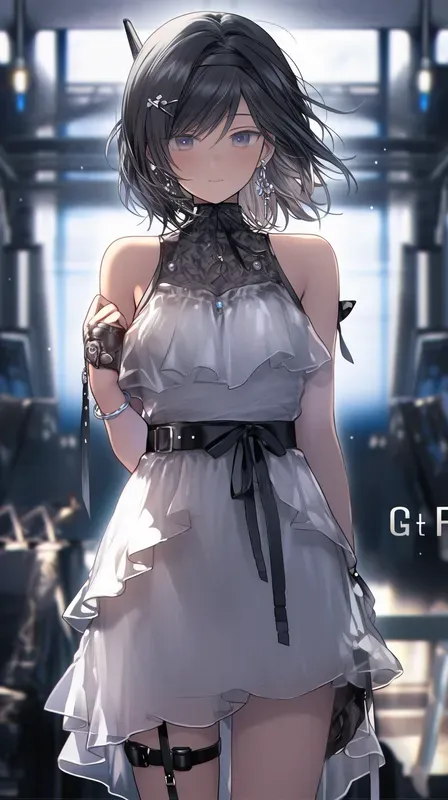 Anime Girls Final Fantasy Style