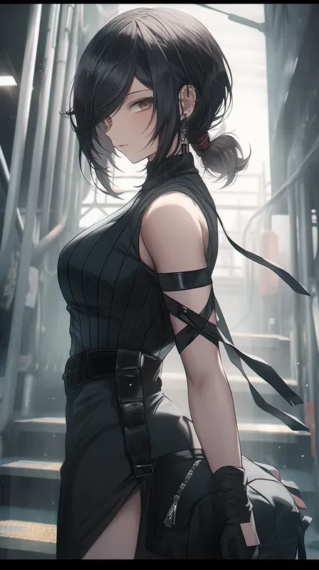 Anime Girls Final Fantasy Style