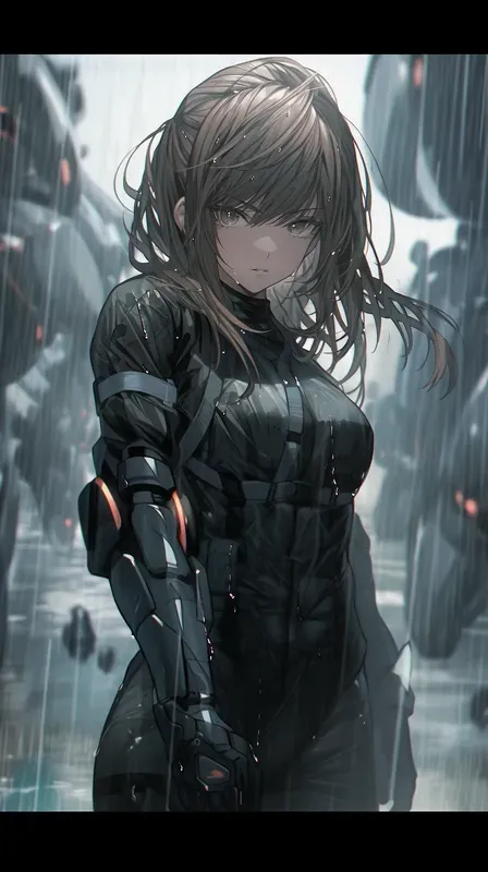 Anime Girls Final Fantasy Style