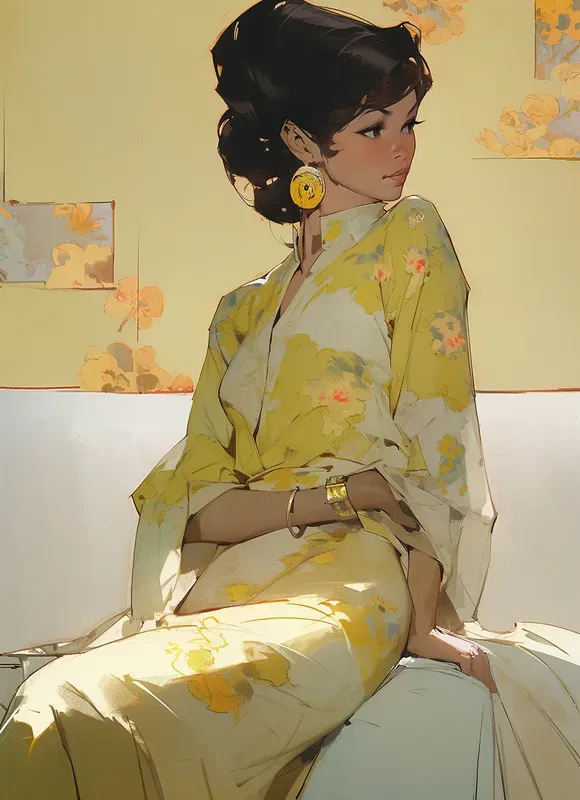 Girls Japan Retro Style