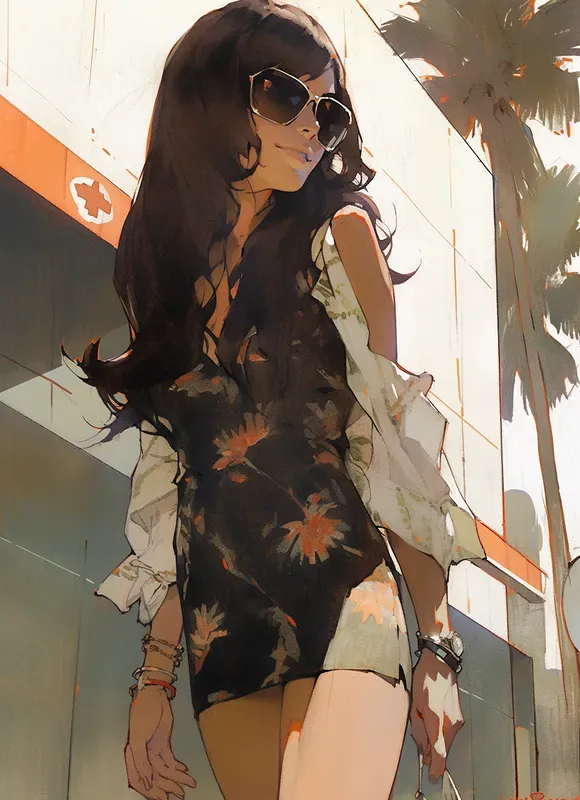 Girls Japan Retro Style