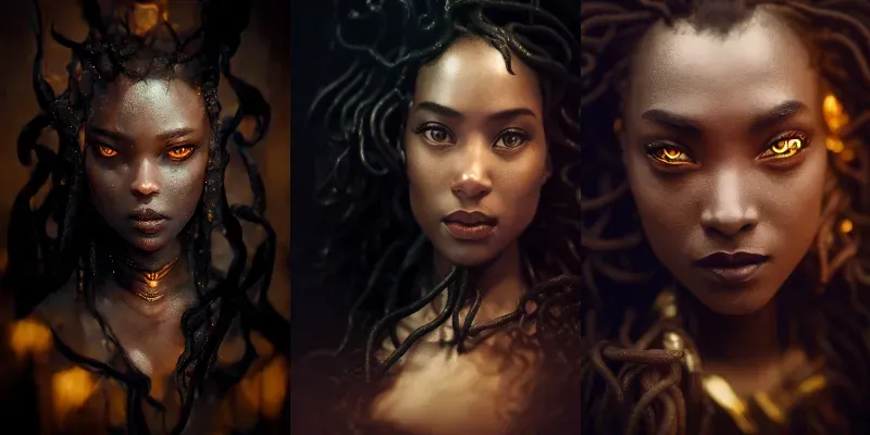 Black Goddess generated by undefined