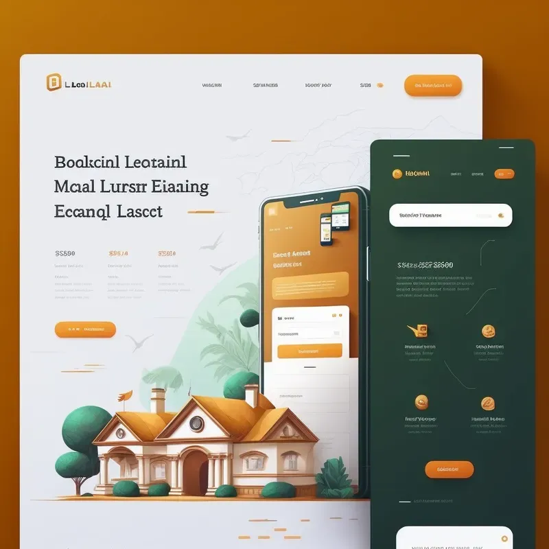 Finance Website Mockups