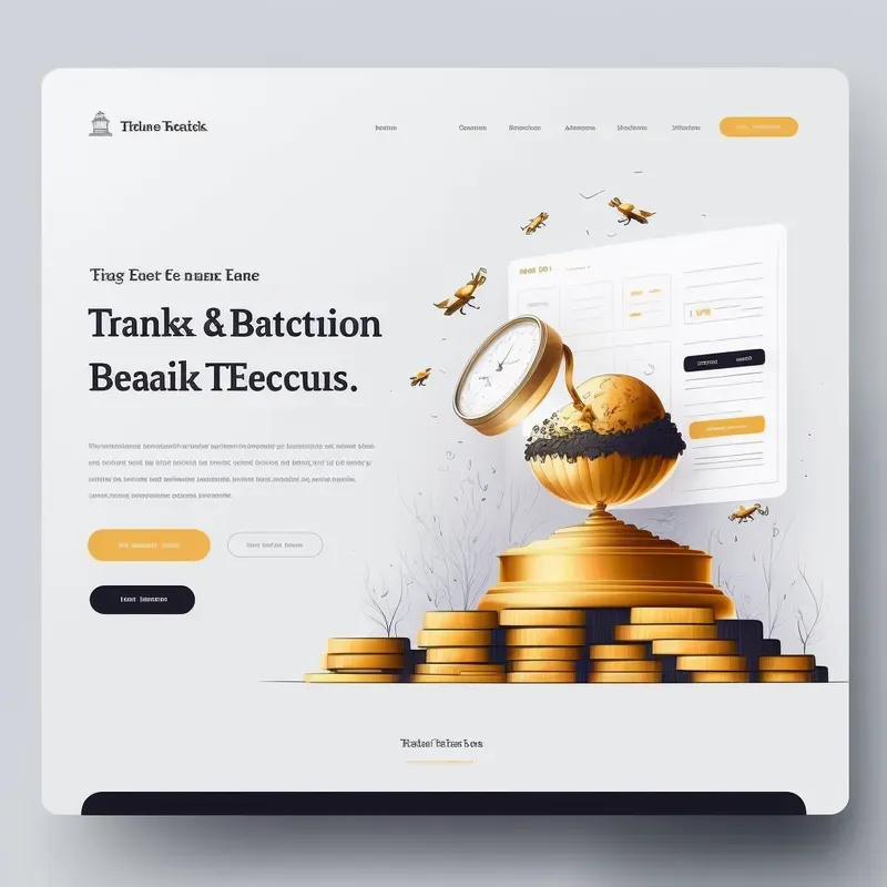 Finance Website Mockups
