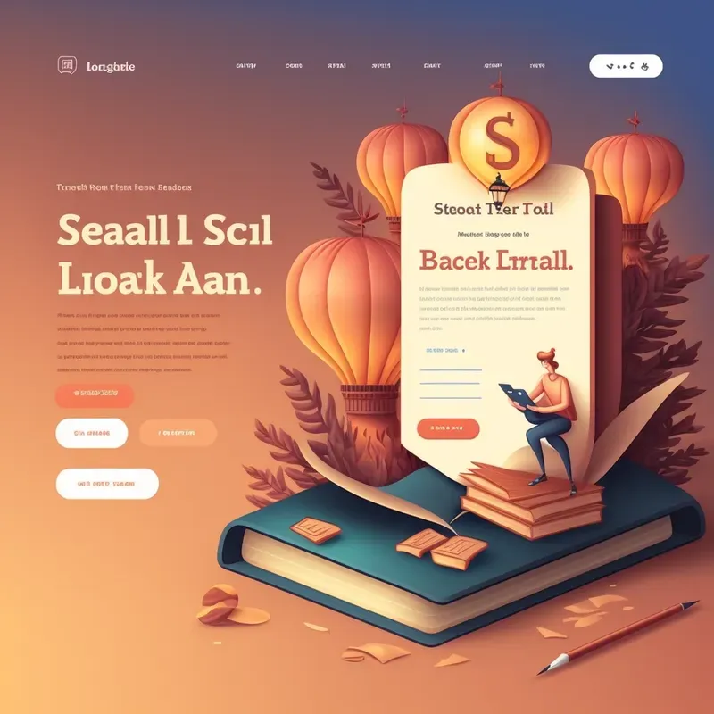 Finance Website Mockups