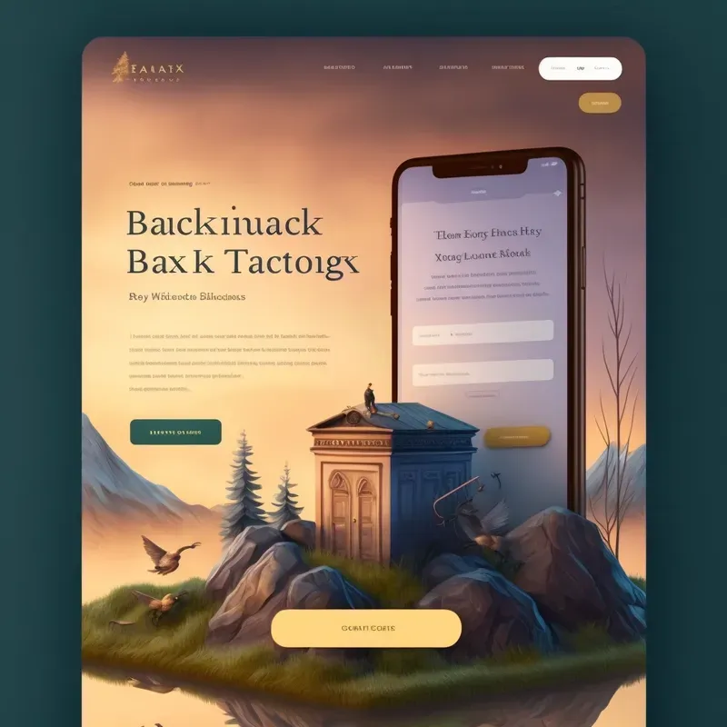 Finance Website Mockups