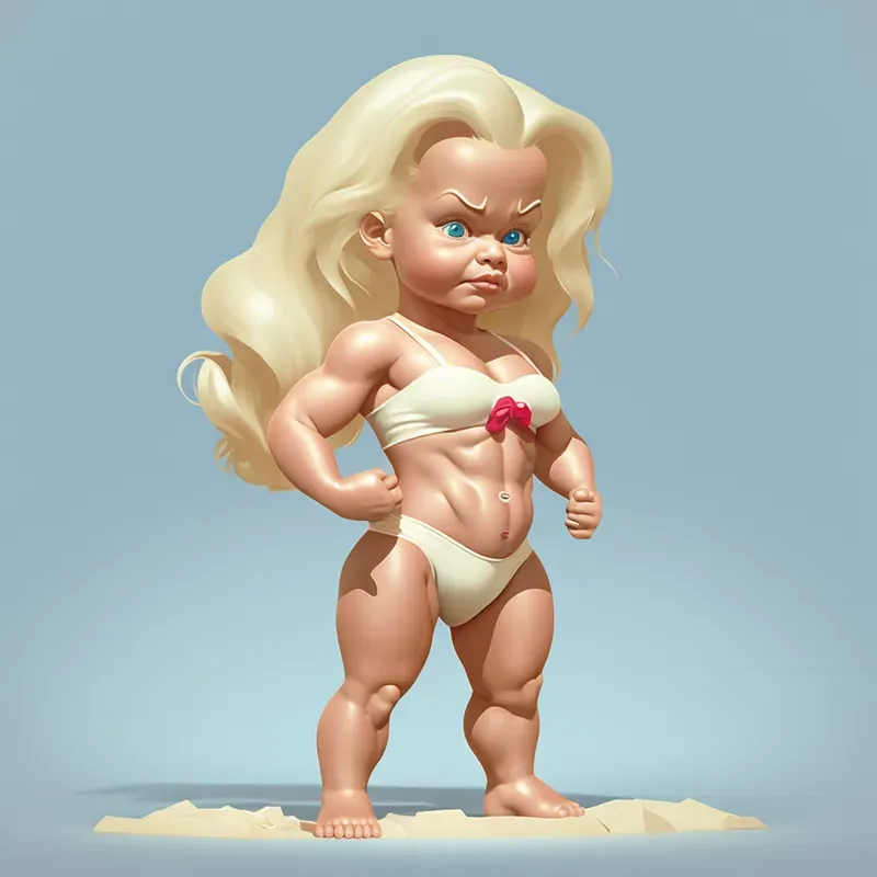 Tiny Caricatural Peoples