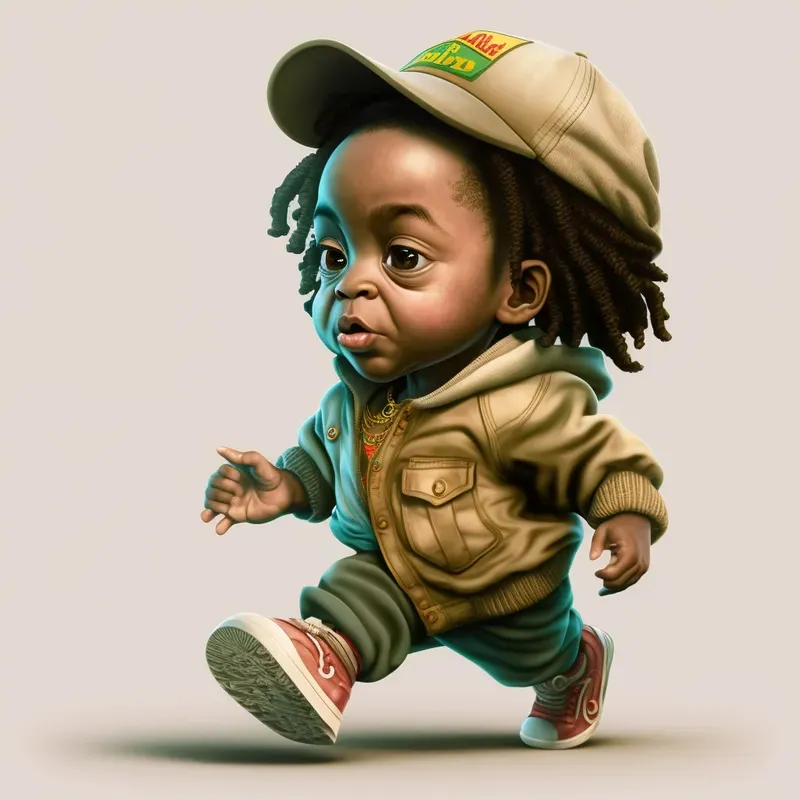Tiny Caricatural Peoples