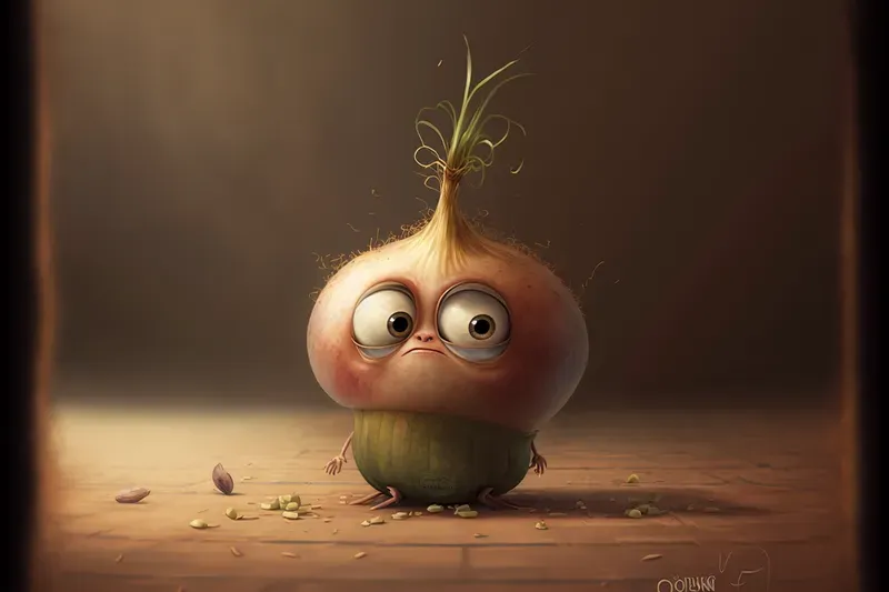 Funny Veggie Friends Cartoons