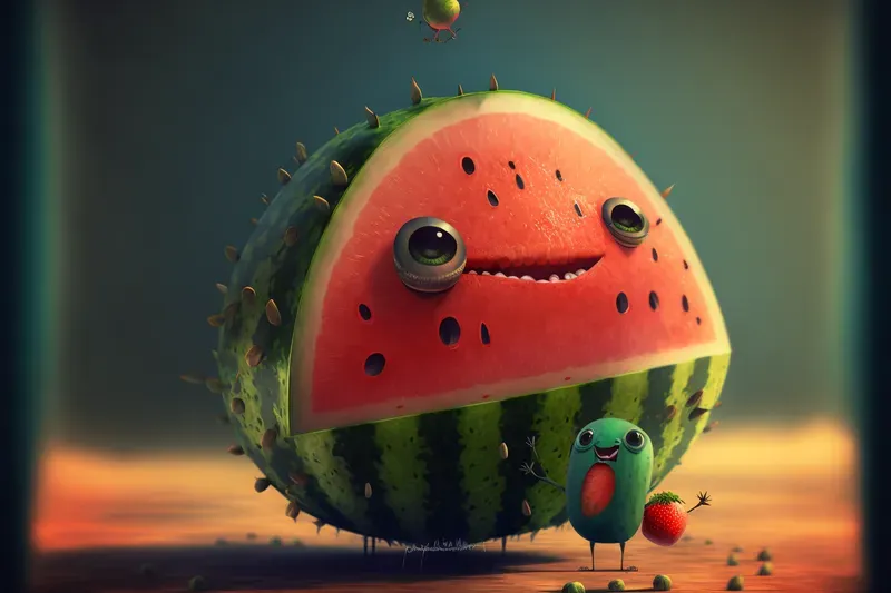 Funny Veggie Friends Cartoons