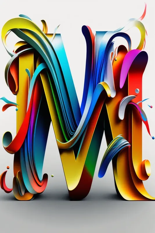 Vibrant Alphabet Letters Logos