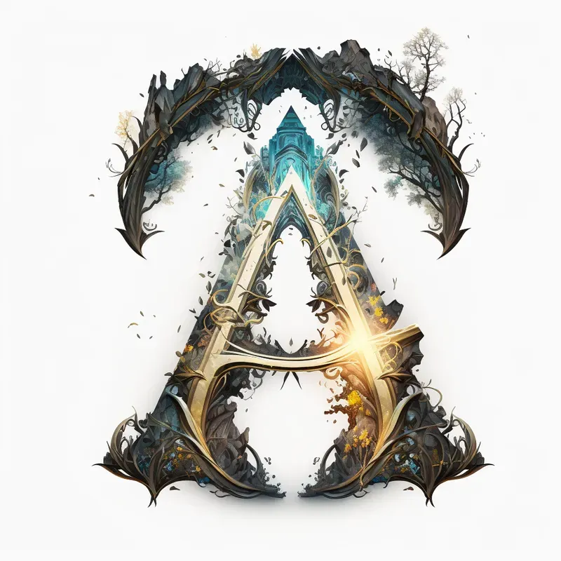 Fantasy Alphabet Logos