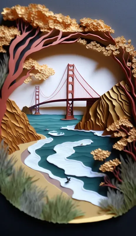 City Quilled Visions