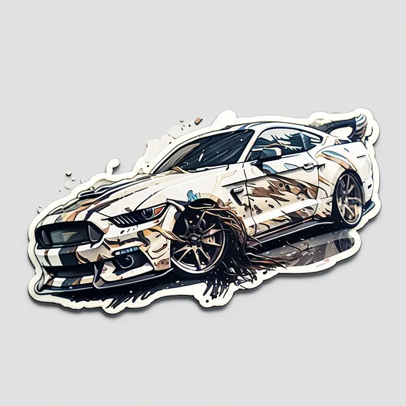 Stickers On Vehicles And Sports