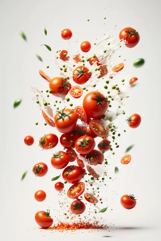 Explosions Of Foods And Tastes