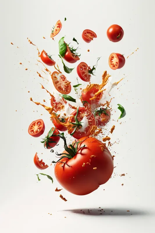 Explosions Of Foods And Tastes