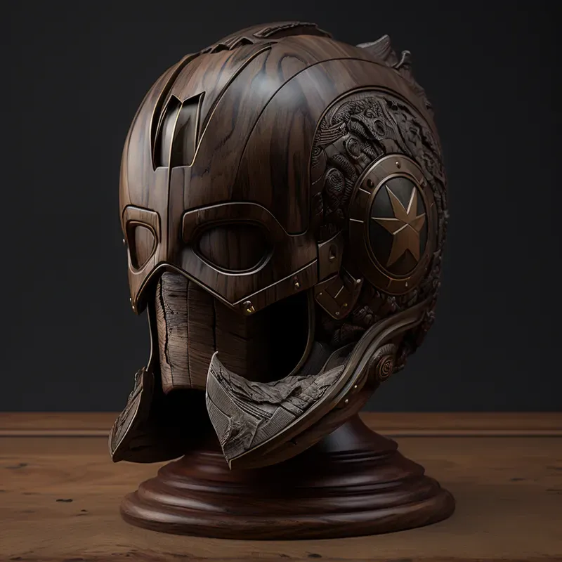 Concept Wooden Helmets