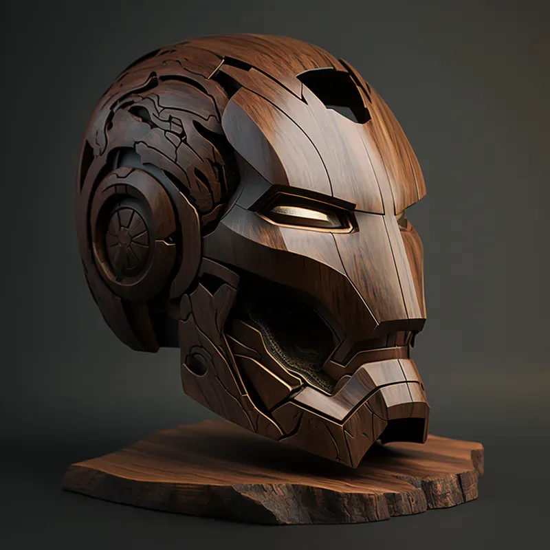Concept Wooden Helmets