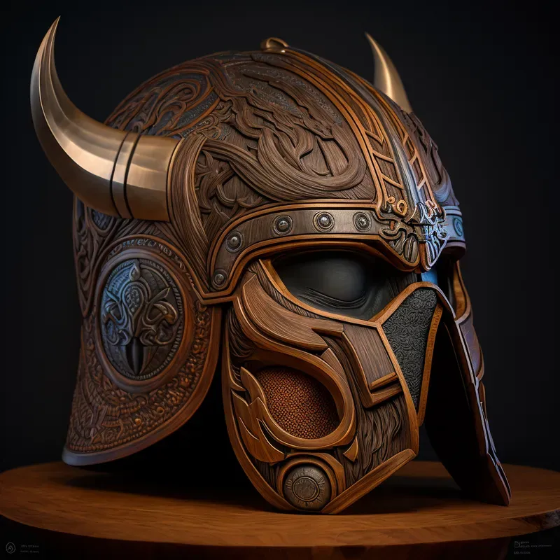 Concept Wooden Helmets