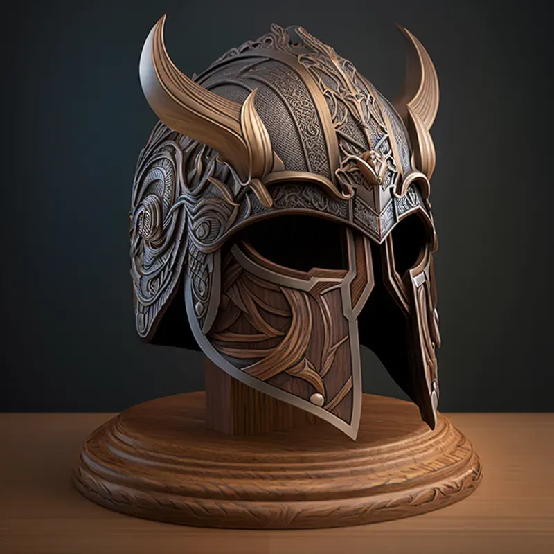 Concept Wooden Helmets