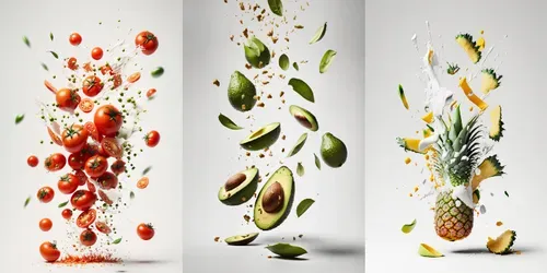 Explosions Of Foods And Tastes generated by midjourney