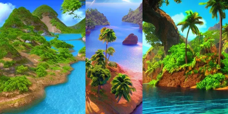 Tropical Islands generated by undefined