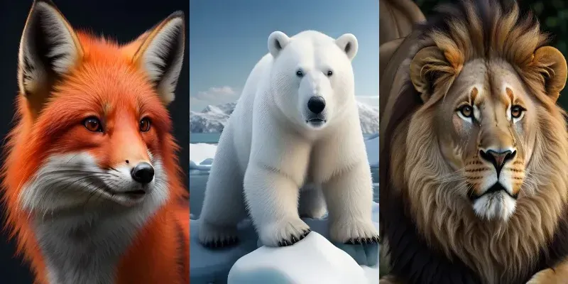 Ai-generated Realistic Animal Art generated by undefined