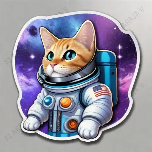 3D Sticker Art For Social Media