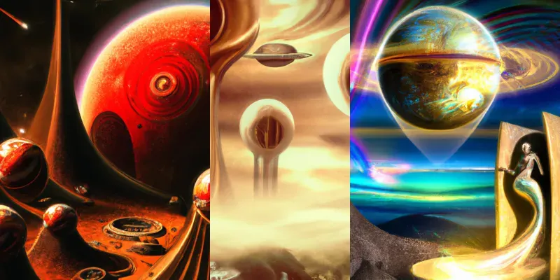 Vintage Sci-fi Art generated by undefined