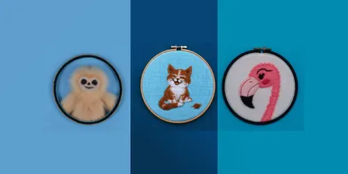 Embroideries generated by dalle