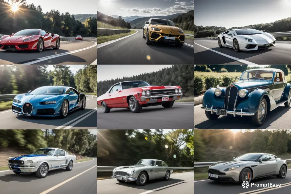 Spectacular Action Shots Of Any Cars