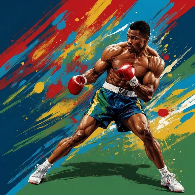 Dynamic Sports Actions Featuring Athletes